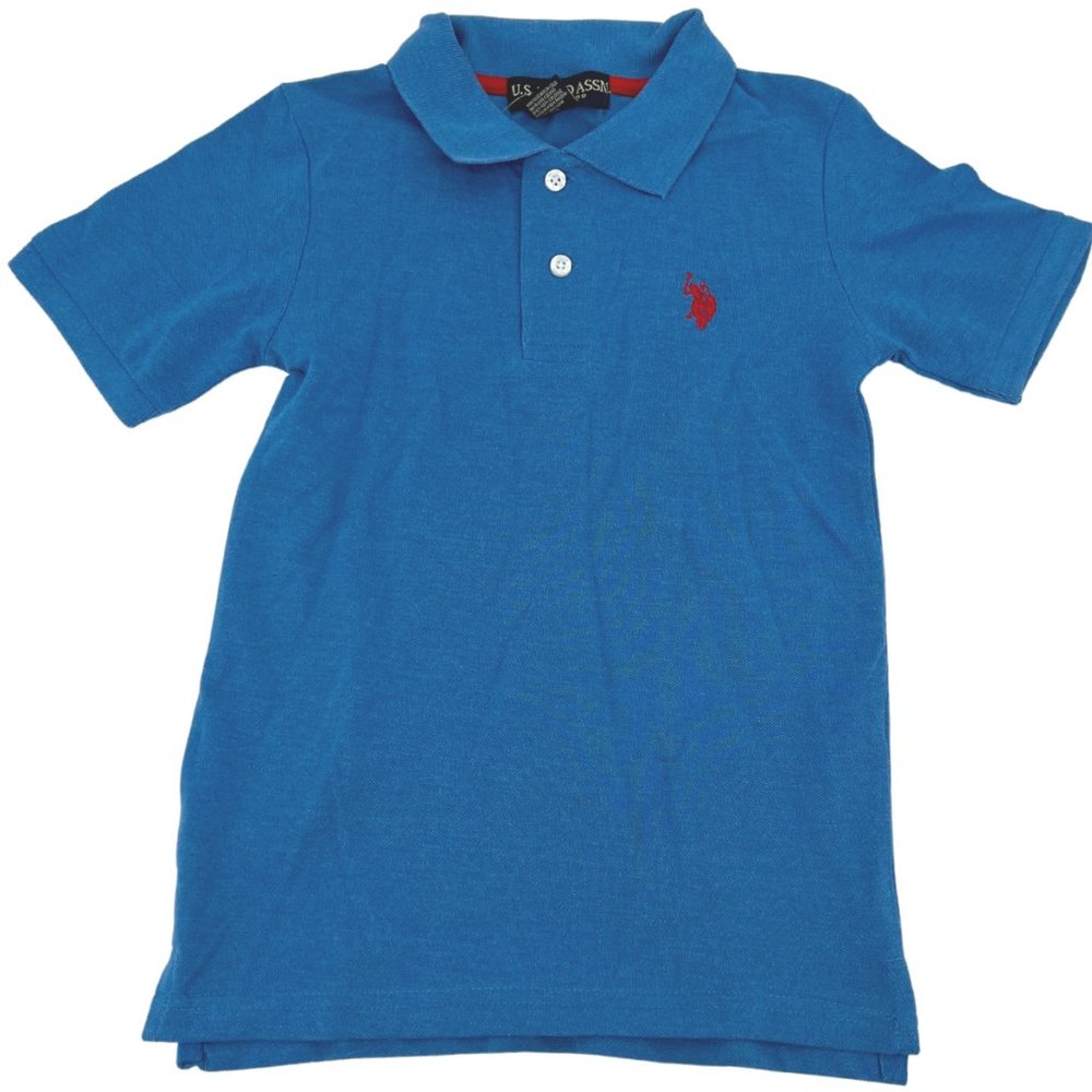 U.S. Polo Assn. | Boy's Polo Shirt | Blue | Size 5/6